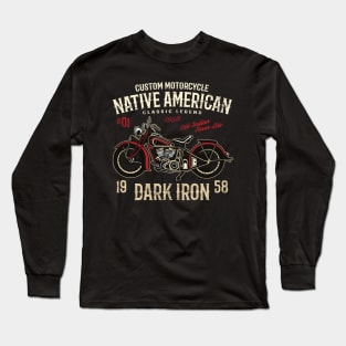 American Motorcycle Long Sleeve T-Shirt